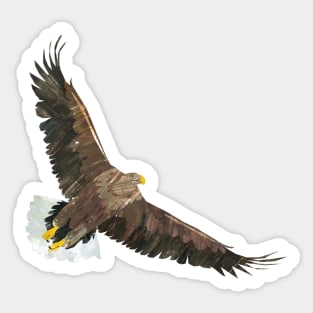 Eagle Soaring Sticker